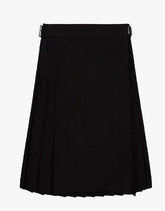 WOMEN TARTAN KILT IN BLACK - Scottish Kilt Jacket™ USA-UK